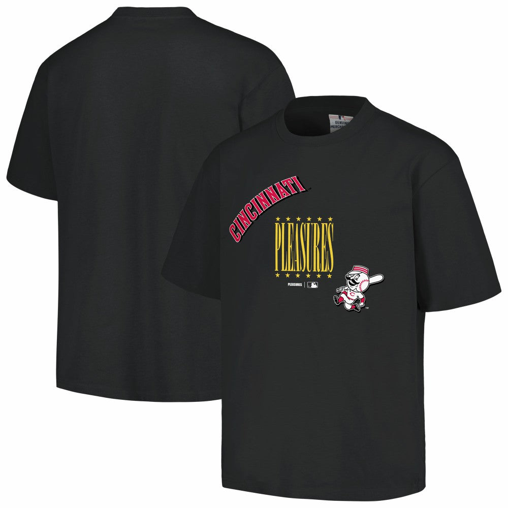 Cincinnati Reds PLEASURES Repurpose T-Shirt - MLB T-shirts
