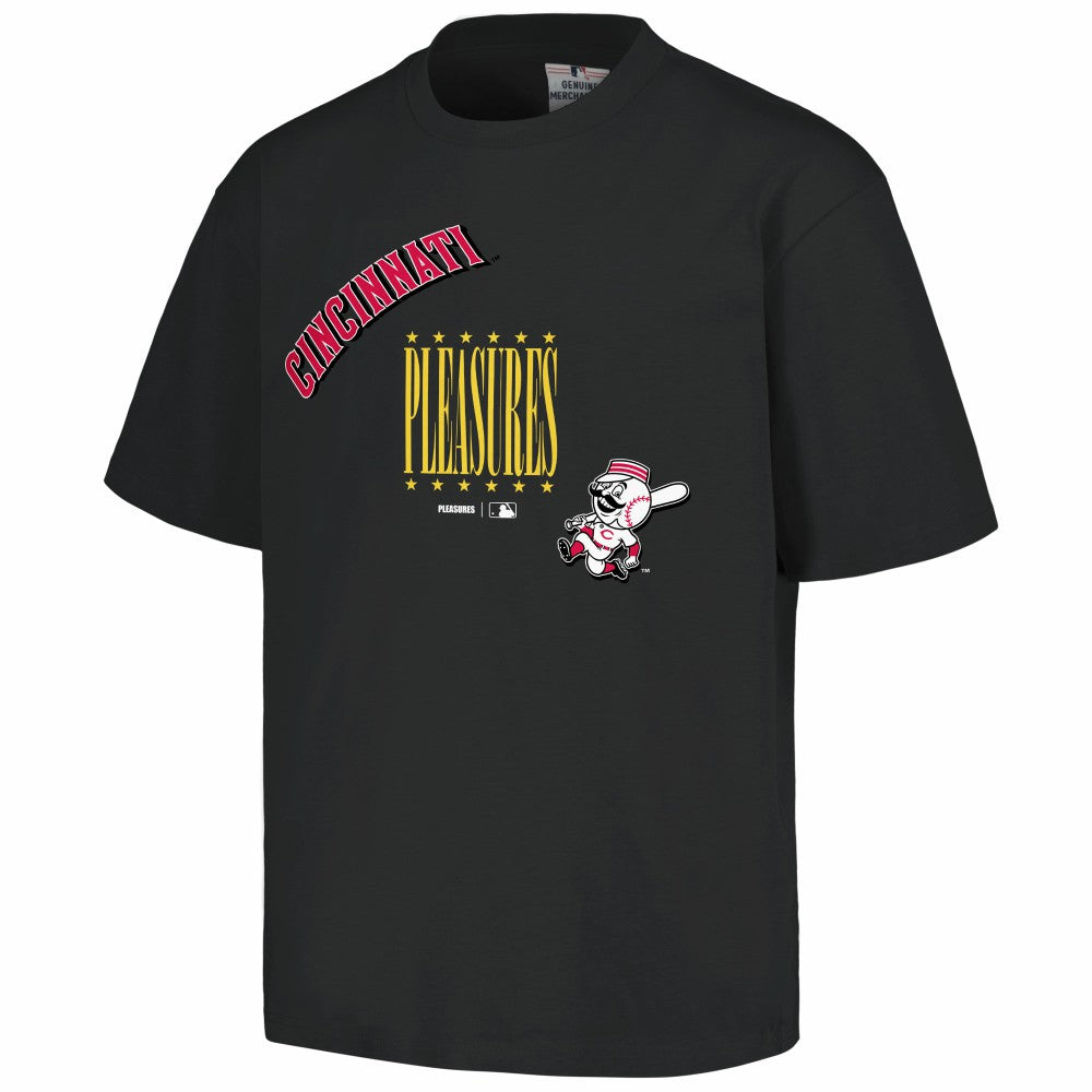 Cincinnati Reds PLEASURES Repurpose T-Shirt - MLB T-shirts