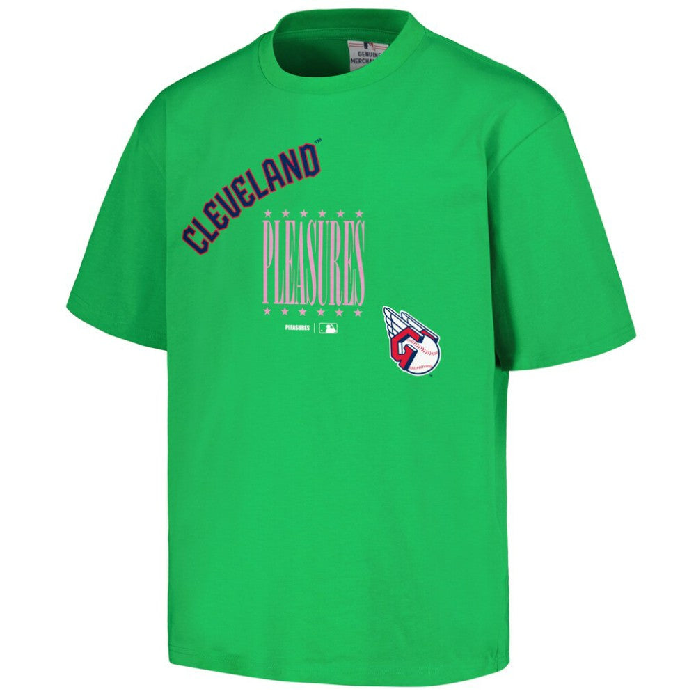 Cleveland Guardians PLEASURES Repurpose T-Shirt - MLB T-shirts