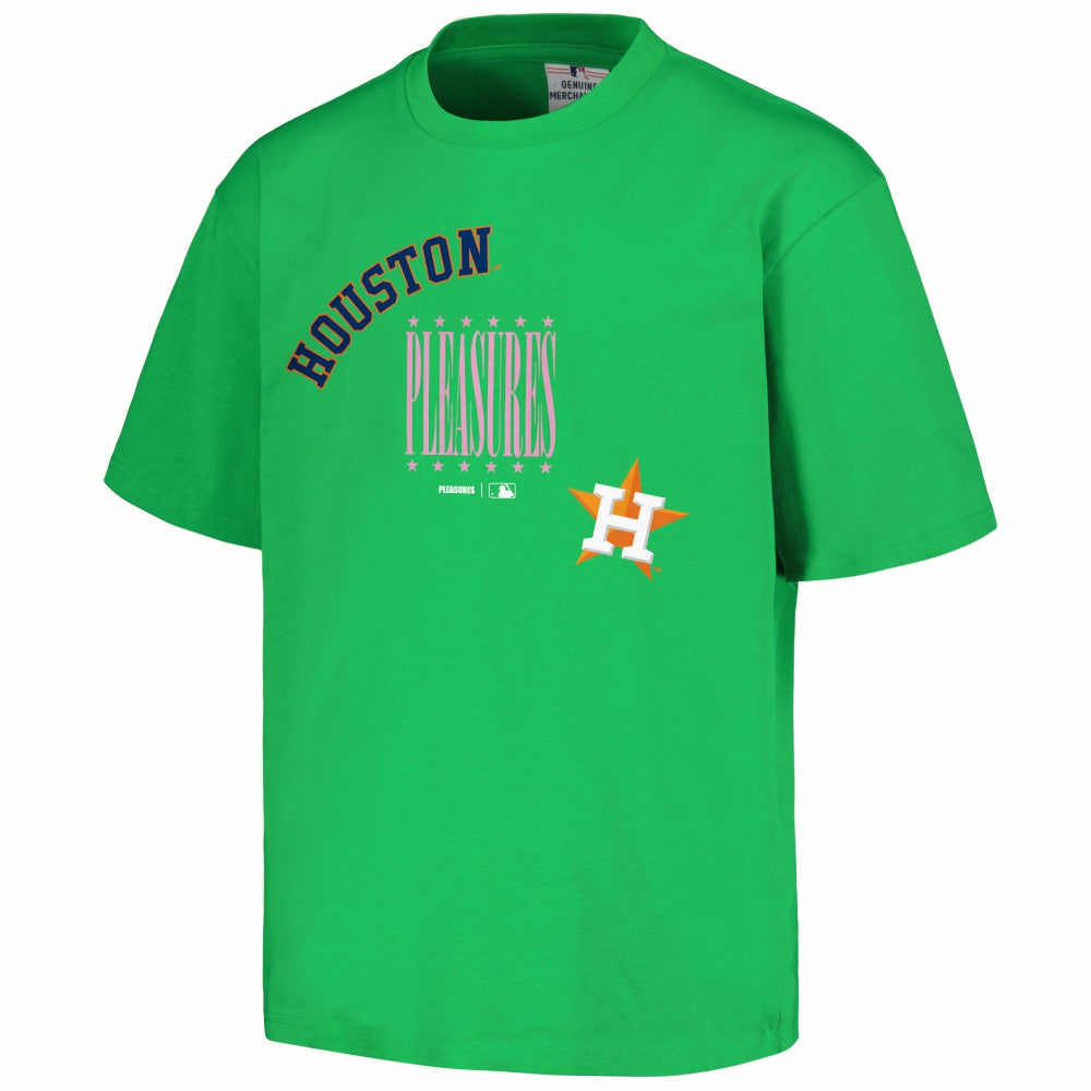 Houston Astros PLEASURES Repurpose T-Shirt - MLB T-shirts