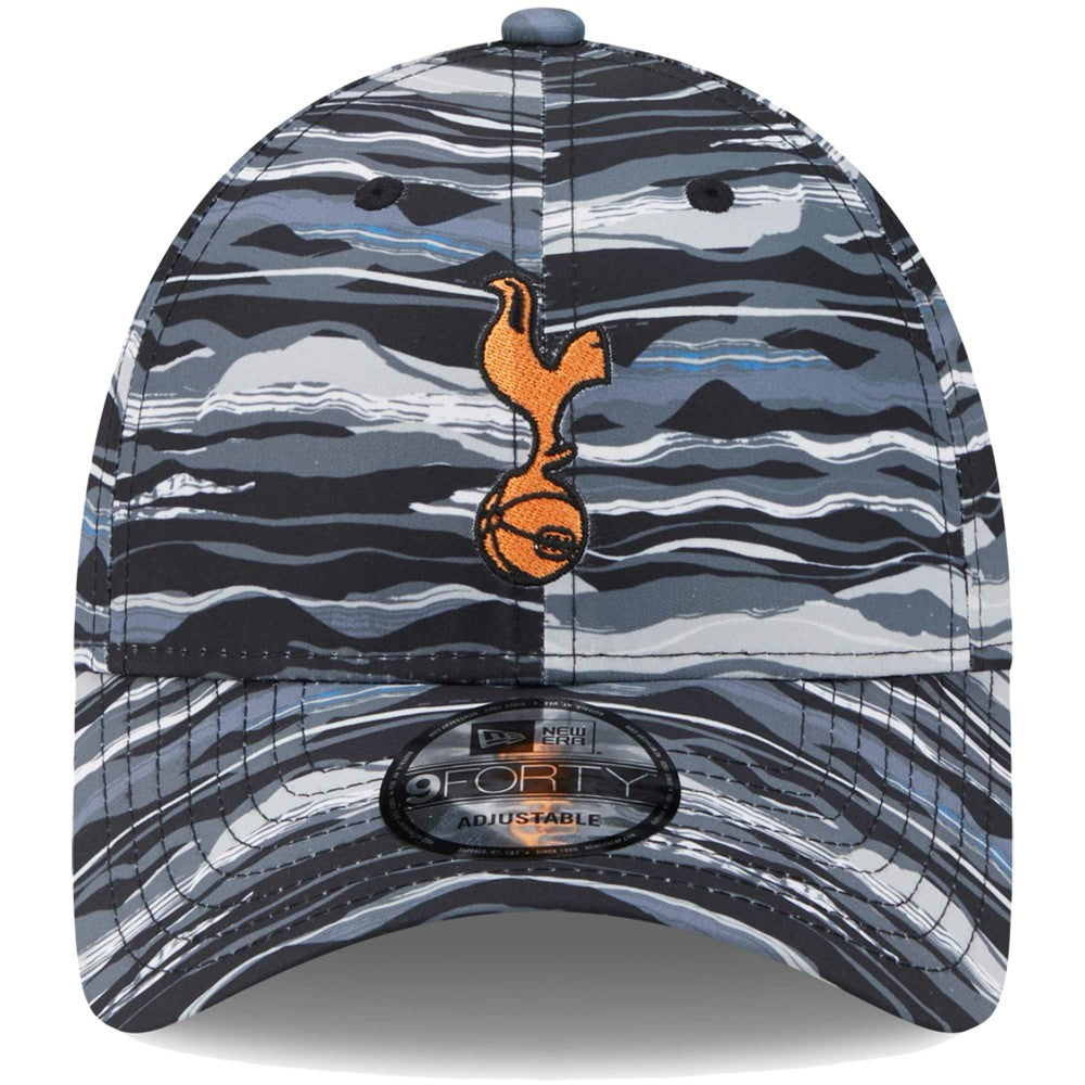 Tottenham Hotspur New Era Wave All Over Print 9FORTY Adjustable Hat
