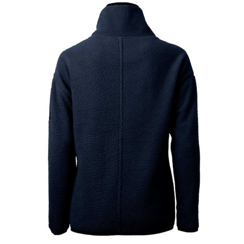 Texas Rangers Cutter & Buck Women's Americana Logo Cascade Eco Sherpa Fleece Half-Zip Pullover Jacket - MLB Jackets