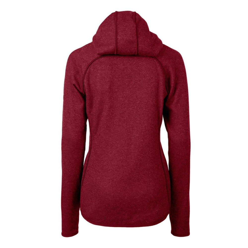 Baltimore Orioles Cutter & Buck Women's Americana Logo Mainsail Sweater-Knit Full-Zip Hoodie - MLB Hoodies