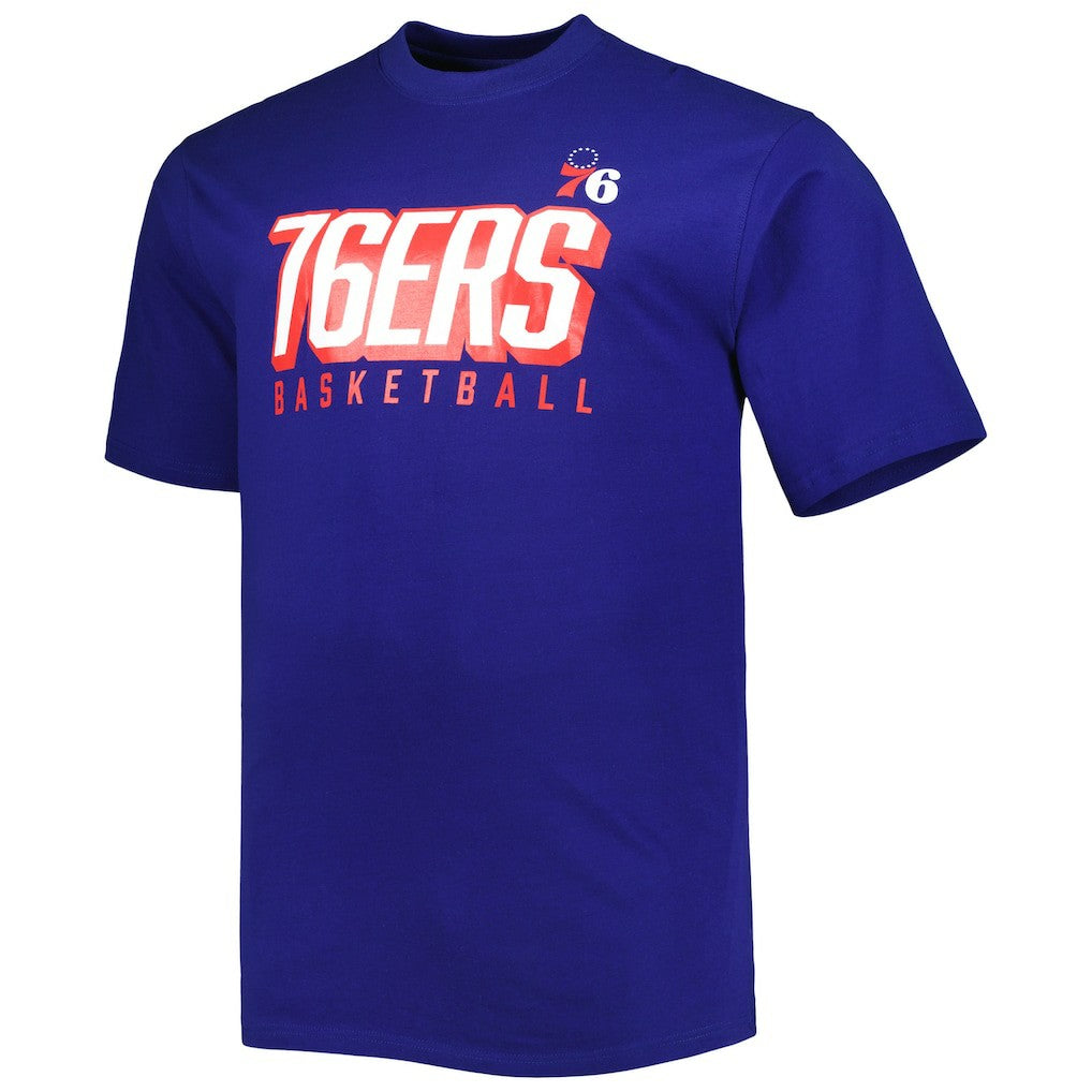 Royal/White Philadelphia 76ers Big & Tall Two-Pack T-Shirt Set | NBA