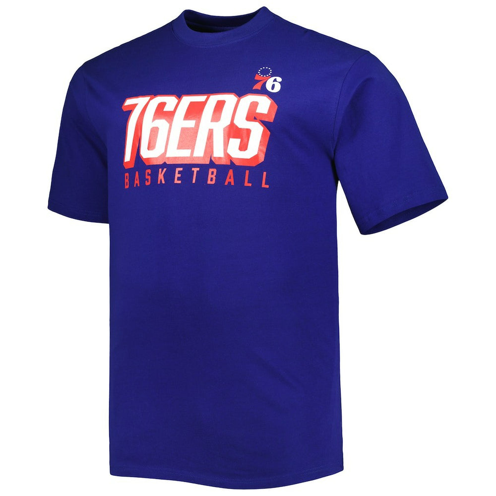 Royal/White Philadelphia 76ers Big & Tall Two-Pack T-Shirt Set | NBA