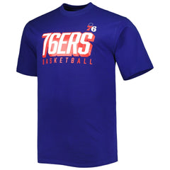Royal/White Philadelphia 76ers Big & Tall Two-Pack T-Shirt Set | NBA