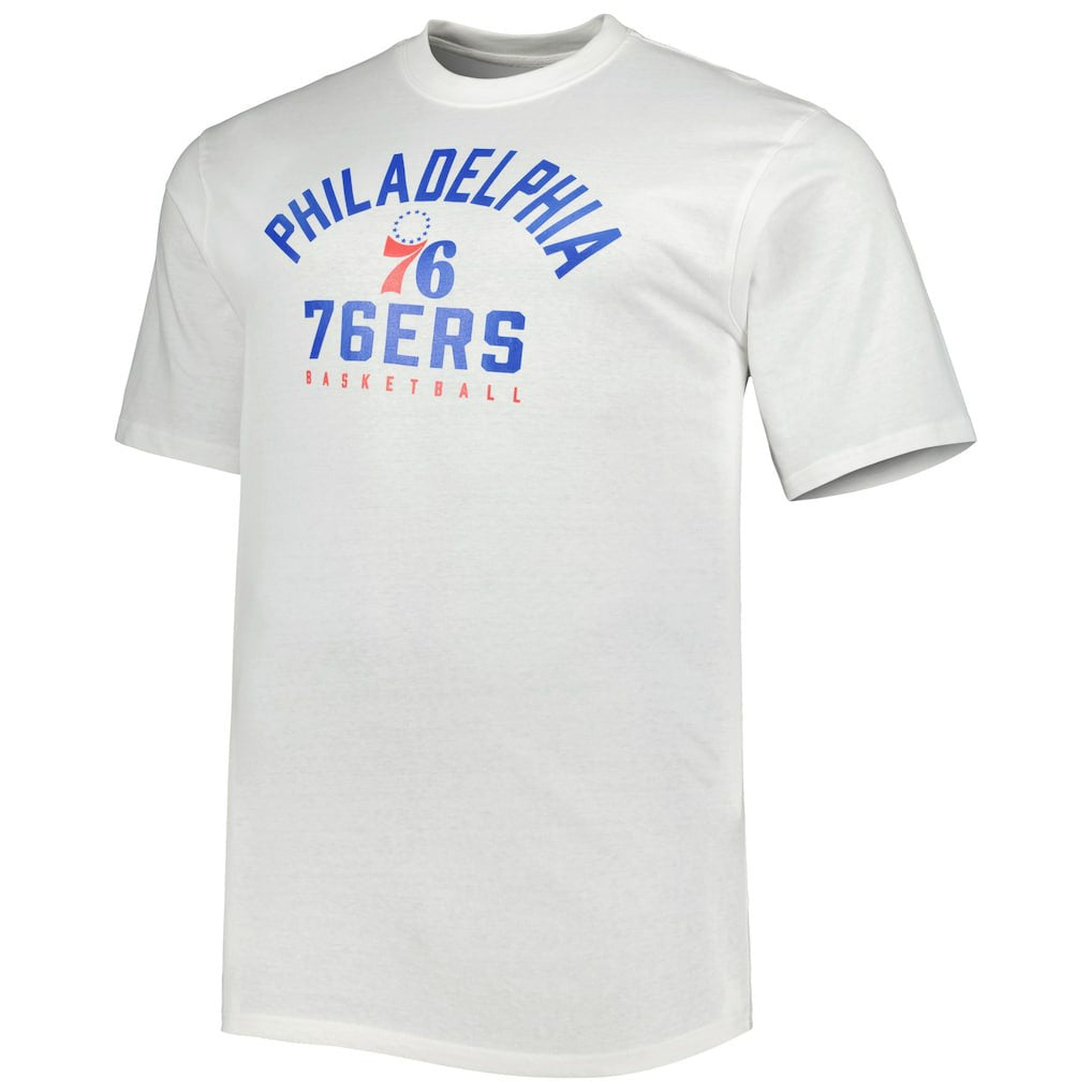 Royal/White Philadelphia 76ers Big & Tall Two-Pack T-Shirt Set | NBA