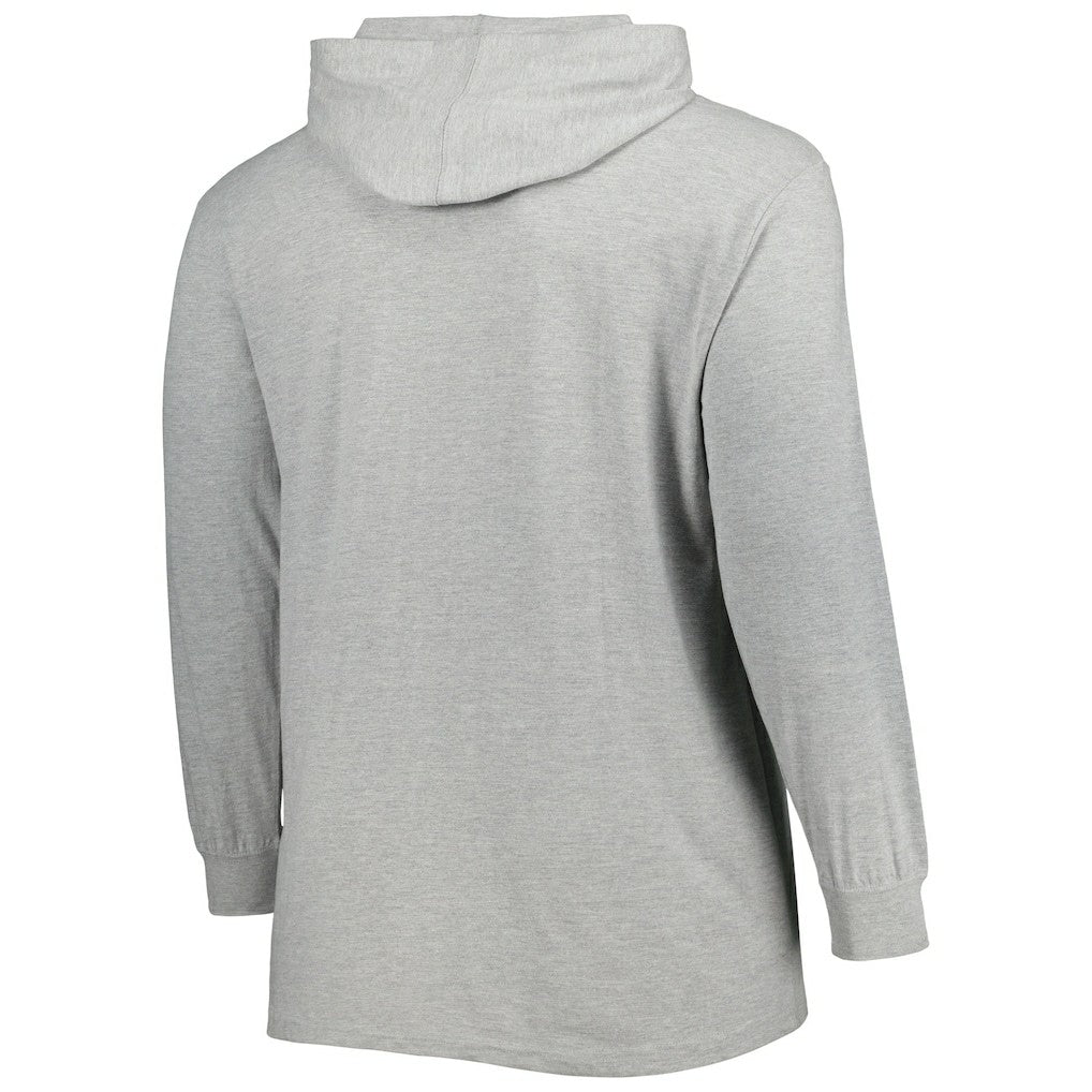 Heather Gray Chicago Bulls Big & Tall Pullover Hoodie | NBA