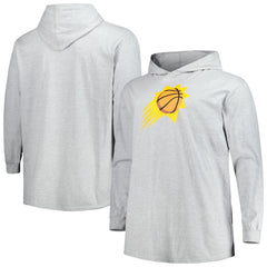 Heather Gray Phoenix Suns Big & Tall Pullover Hoodie | NBA