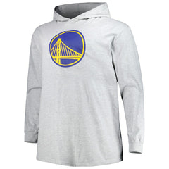 Heather Gray Golden State Warriors Big & Tall Pullover Hoodie sale | NBA