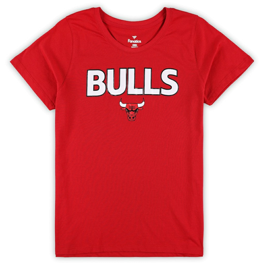 Red/Heather Gray Chicago Bulls Women's Plus Size T-Shirt & Shorts Combo Set sale | NBA