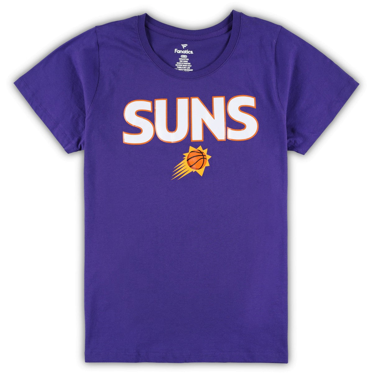 Purple/Heather Gray Phoenix Suns Women's Plus Size T-Shirt & Shorts Combo Set | NBA