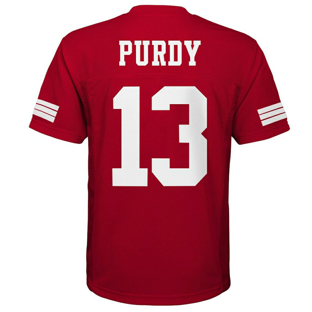 San Francisco 49ers Brock Purdy  Youth Replica Player Jersey | NFL Online