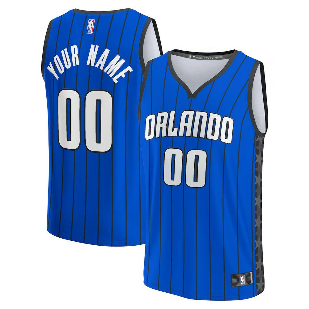 Blue Orlando Magic Fast Break Custom Jersey | NBA