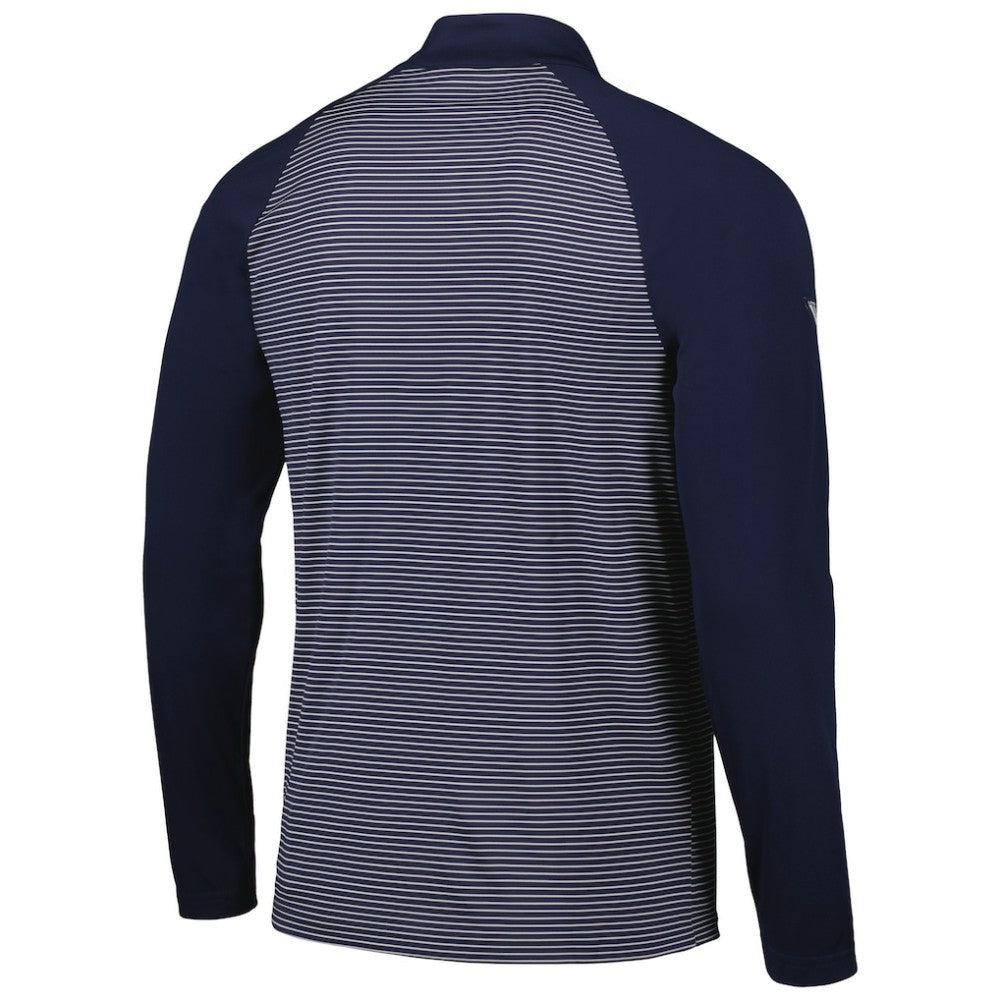 Houston Astros Levelwear Charter Striped Raglan Quarter-Zip Top - MLB Tops