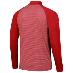 St. Louis Cardinals Levelwear Charter Striped Raglan Quarter-Zip Top - MLB Tops