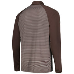 San Diego Padres Levelwear Charter Striped Raglan Quarter-Zip Top - MLB Tops