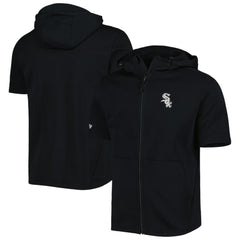 Chicago White Sox Levelwear Recruit Full-Zip Short Sleeve Hoodie - MLB Hoodies