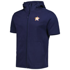 Houston Astros Levelwear Recruit Full-Zip Short Sleeve Hoodie - MLB Hoodies