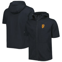 San Francisco Giants Levelwear Recruit Full-Zip Short Sleeve Hoodie - MLB Hoodies