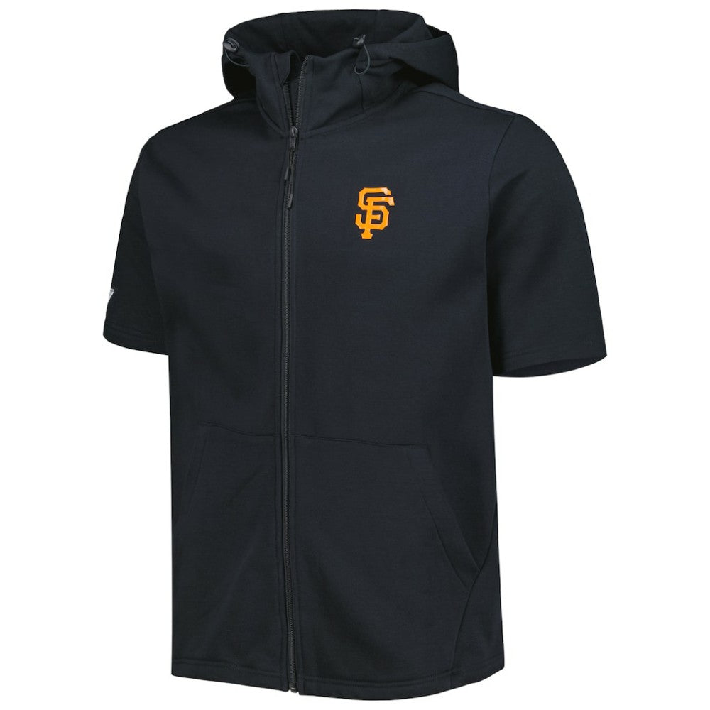 San Francisco Giants Levelwear Recruit Full-Zip Short Sleeve Hoodie - MLB Hoodies