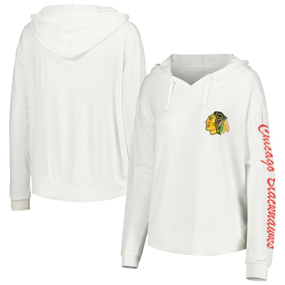 Chicago Blackhawks Concepts Sport Women's Accord Hacci Long Sleeve Hoodie Top -  NHL Hoodies