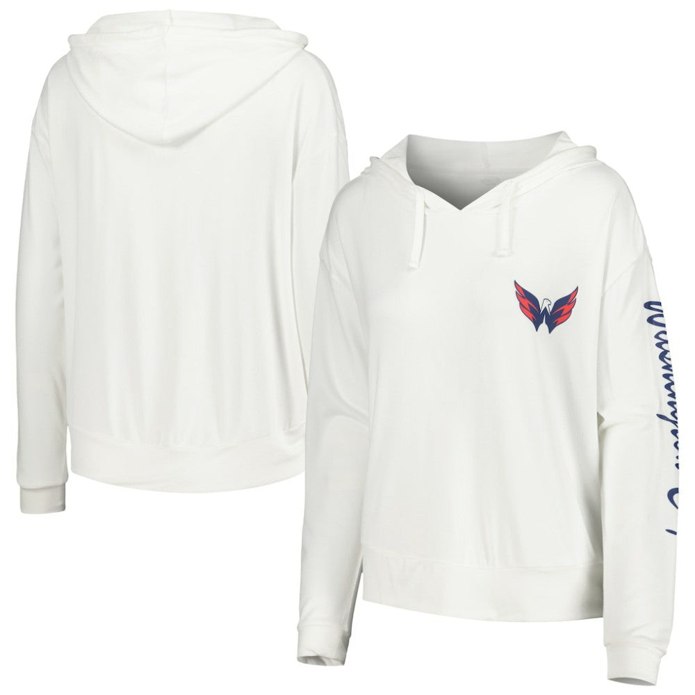 Washington Capitals Concepts Sport Women's Accord Hacci Long Sleeve Hoodie Top -  NHL Hoodies