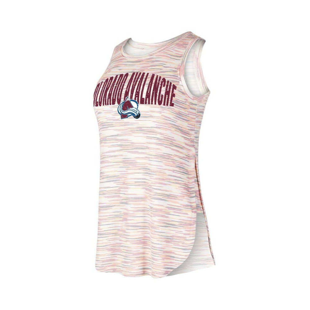 Colorado Avalanche Concepts Sport Women's Sunray Multicolor Tri-Blend Tank Top -  NHL Tank Top