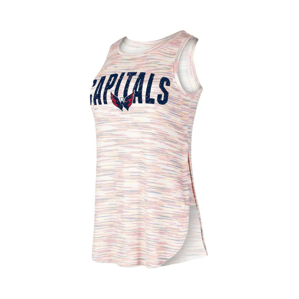 Washington Capitals Concepts Sport Women's Sunray Multicolor Tri-Blend Tank Top -  NHL Tank Top