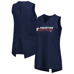 Houston Astros Levelwear Women's Paisley Chase V-Neck Tank Top - MLB Tanks