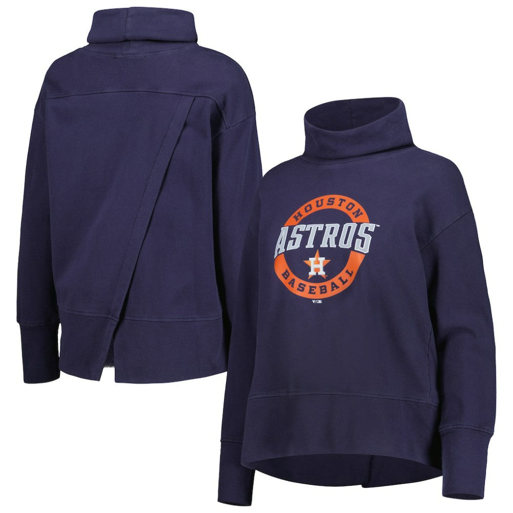 Houston Astros Levelwear Women's Sunset Farm Team Pullover Sweatshirt - MLB Pullover