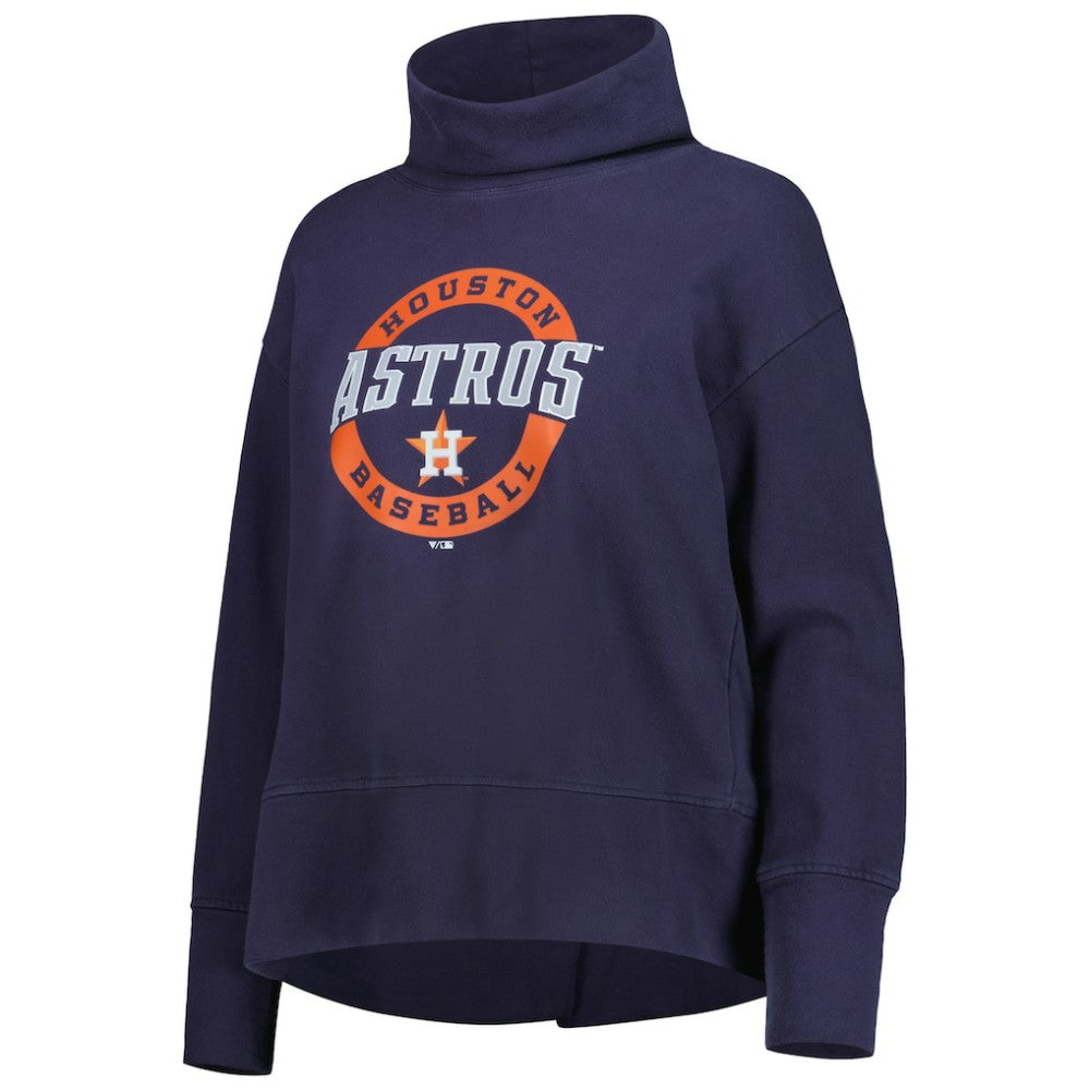 Houston Astros Levelwear Women's Sunset Farm Team Pullover Sweatshirt - MLB Pullover
