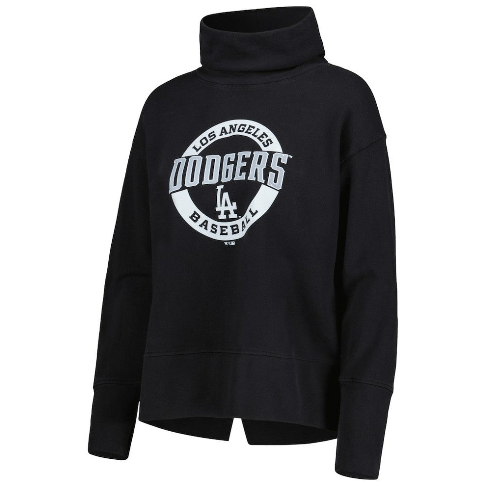 Los Angeles Dodgers Levelwear Women's Sunset Farm Team Pullover Sweatshirt - MLB Pullover
