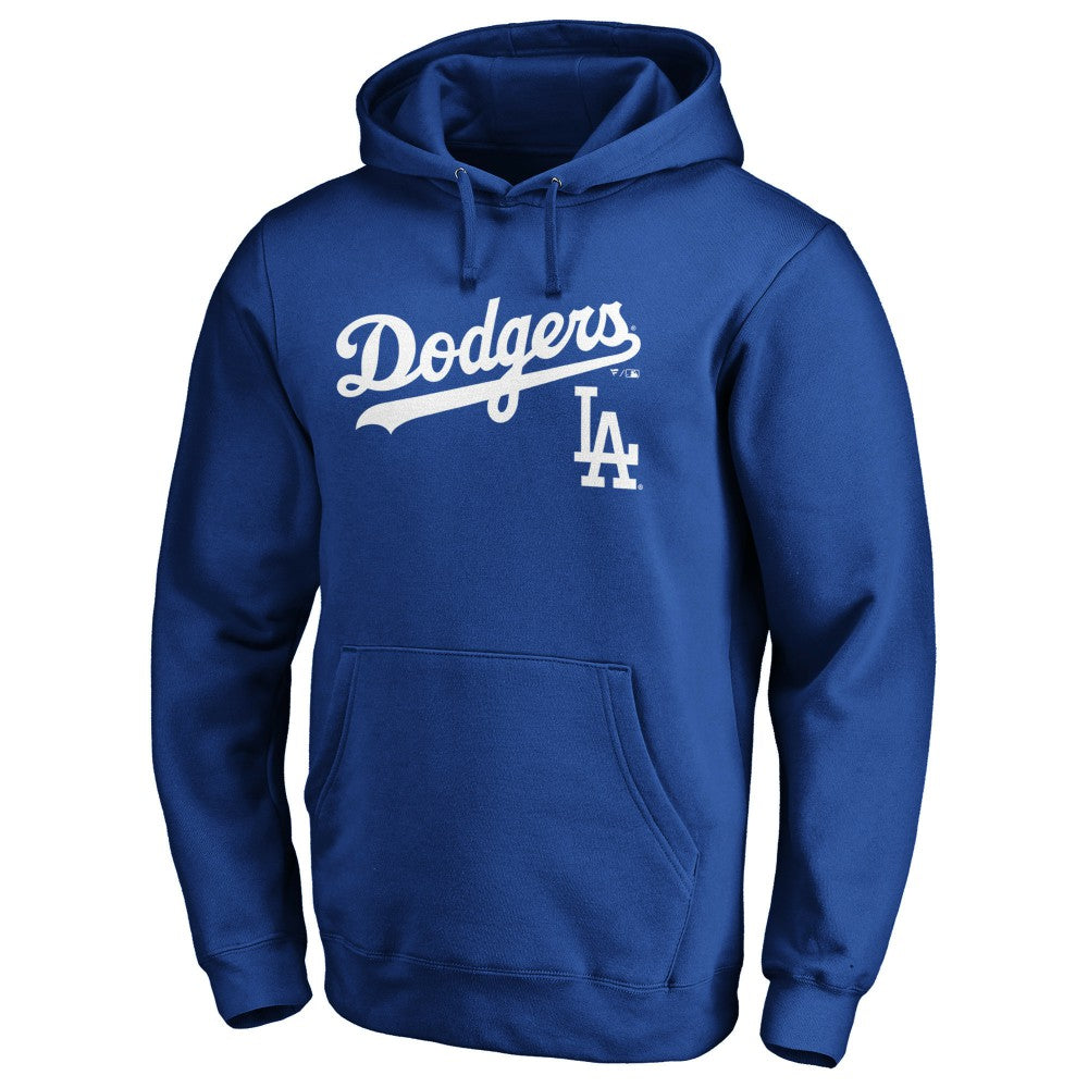 Los Angeles Dodgers Team Lock Up Logo Pullover Hoodie - MLB Hoodies