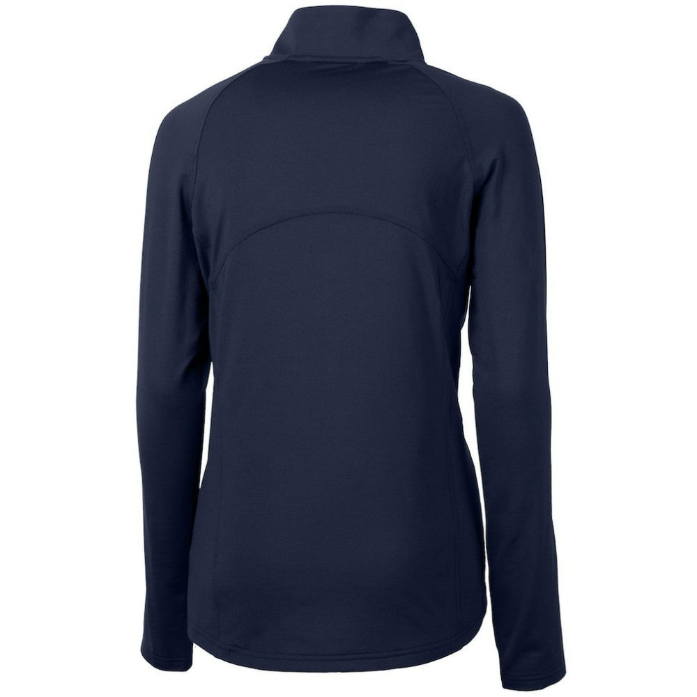 Minnesota Twins Cutter & Buck Women's Adapt Eco Knit Stretch Half-Zip Logo Pullover Top - MLB Pullover