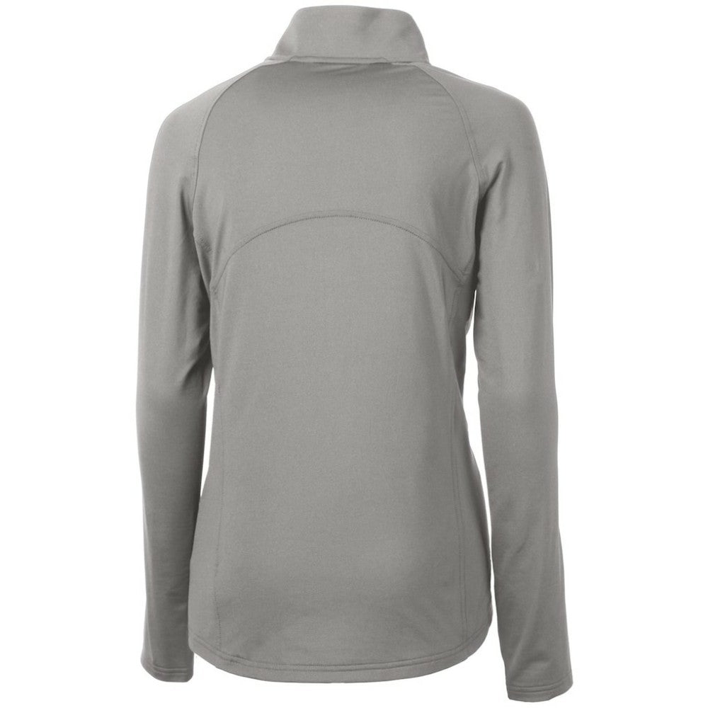 Minnesota Twins Cutter & Buck Women's Adapt Eco Knit Stretch Half-Zip Logo Pullover Top - MLB Pullover