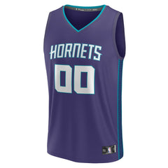 Purple Charlotte Hornets Youth Fast Break Replica Custom Jersey | NBA