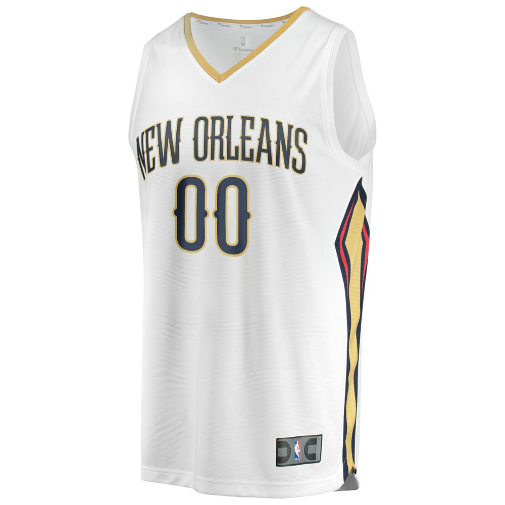 White New Orleans Pelicans Unisex Custom Fast Break Jersey | NBA