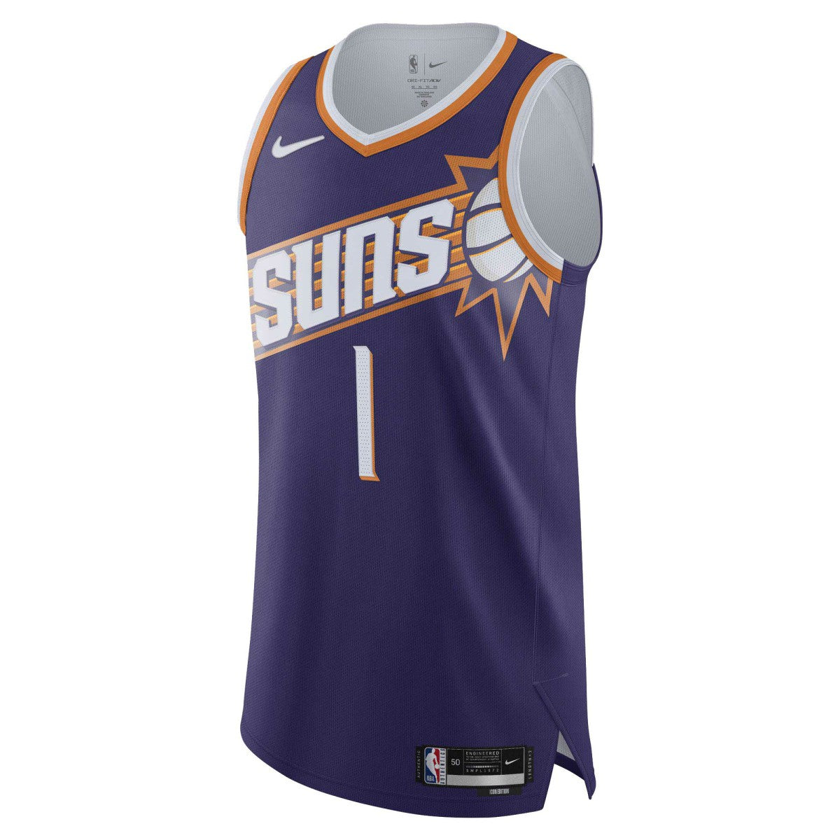 Purple Devin Booker Phoenix Suns Authentic Jersey | NBA