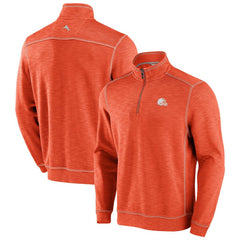 Cleveland Browns Tobago Bay Tri-Blend Half-Zip Sweatshirt | NFL US
