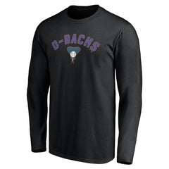 Arizona Diamondbacks Personalized Cooperstown Collection Winning Streak Long Sleeve T-Shirt - MLB T-shirts