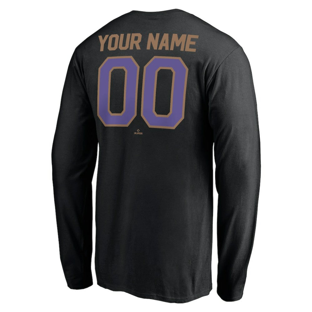 Arizona Diamondbacks Personalized Cooperstown Collection Winning Streak Long Sleeve T-Shirt - MLB T-shirts