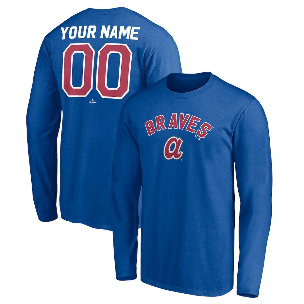 Atlanta Braves Personalized Cooperstown Collection Winning Streak Long Sleeve T-Shirt - MLB T-shirts