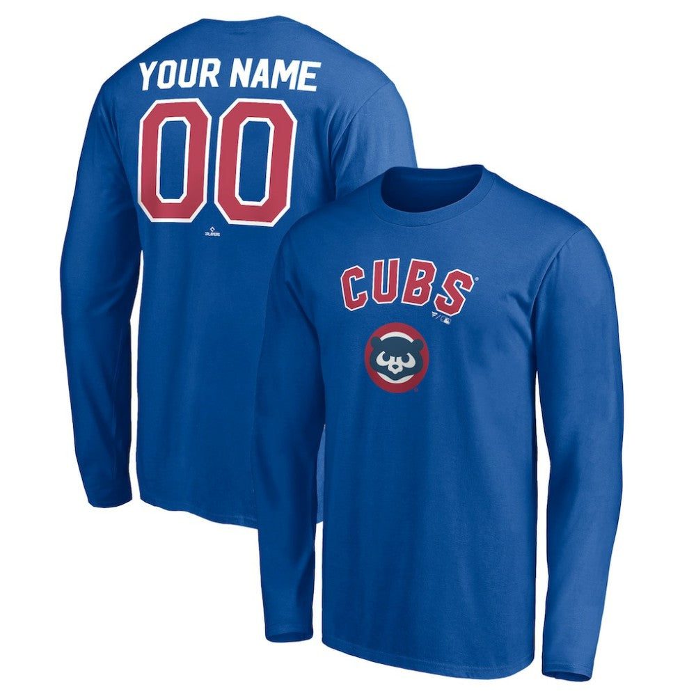 Chicago Cubs Personalized Cooperstown Collection Winning Streak Long Sleeve T-Shirt - MLB T-shirts
