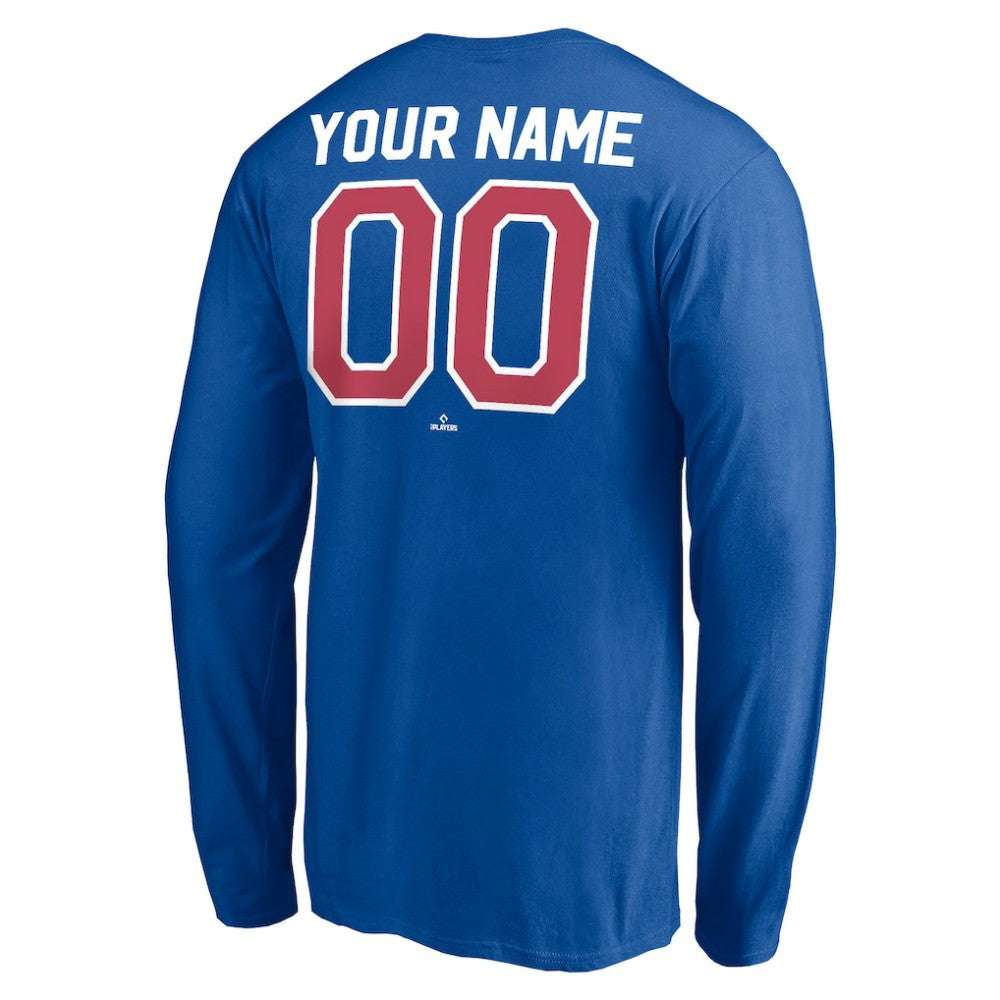 Chicago Cubs Personalized Cooperstown Collection Winning Streak Long Sleeve T-Shirt - MLB T-shirts