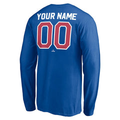 Chicago Cubs Personalized Cooperstown Collection Winning Streak Long Sleeve T-Shirt - MLB T-shirts