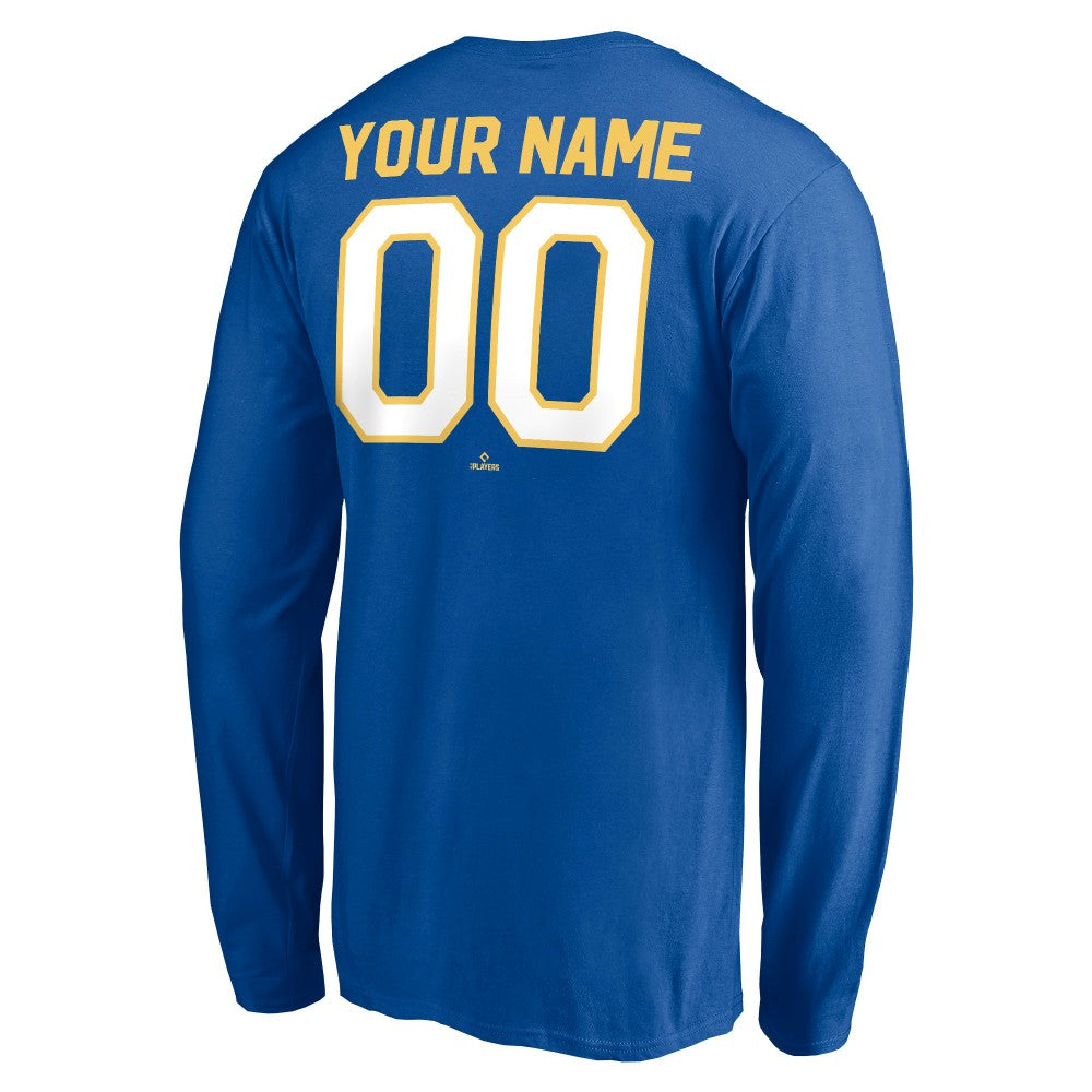 Milwaukee Brewers Personalized Cooperstown Collection Winning Streak Long Sleeve T-Shirt - MLB T-shirts