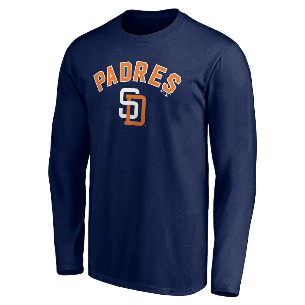 San Diego Padres Personalized Cooperstown Collection Winning Streak Long Sleeve T-Shirt - MLB T-shirts