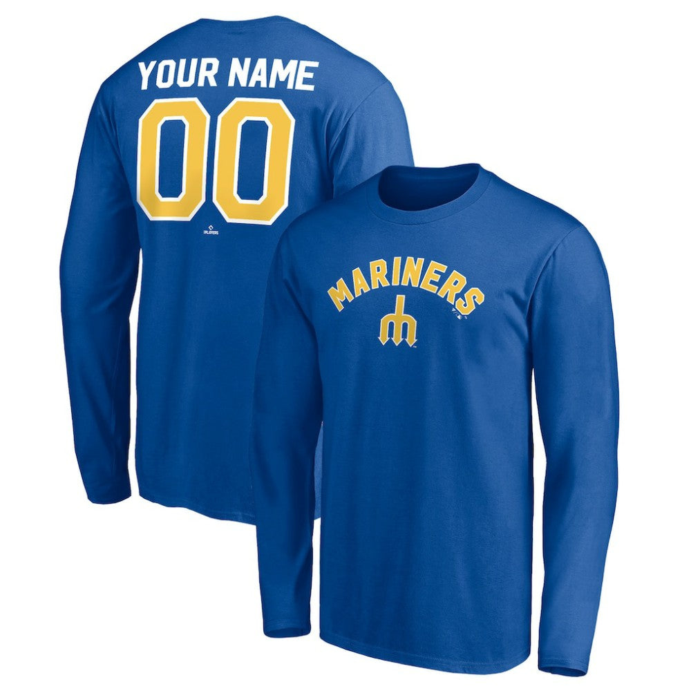 Seattle Mariners Personalized Cooperstown Collection Winning Streak Long Sleeve T-Shirt - MLB T-shirts