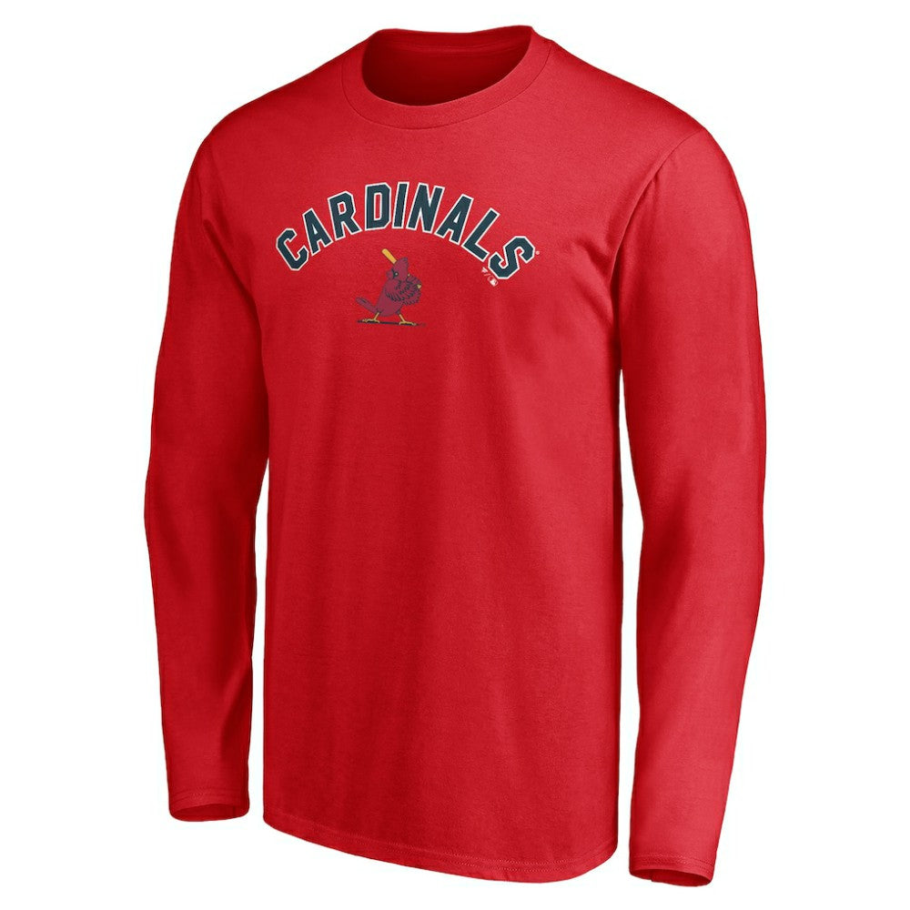 St. Louis Cardinals Personalized Cooperstown Collection Winning Streak Long Sleeve T-Shirt - MLB T-shirts